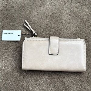 Sonoma Cream Paulie RFID Blocking Tab Organizer Women's Wallet